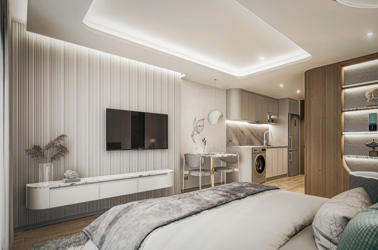 Студия в Паттайе, Таиланд, 29.75 м² - фото 13