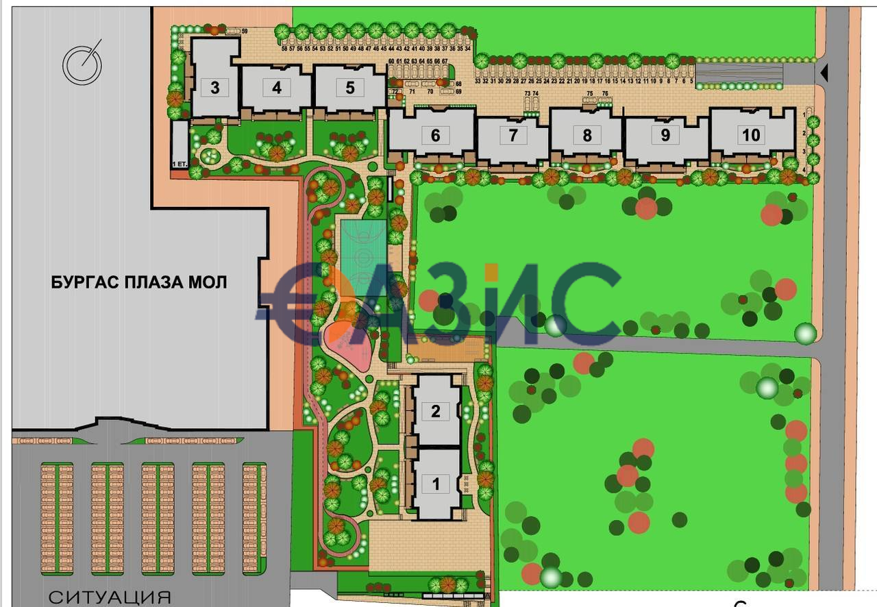 Апартаменты в Бургасе, Болгария, 78.4 м² - фото 7