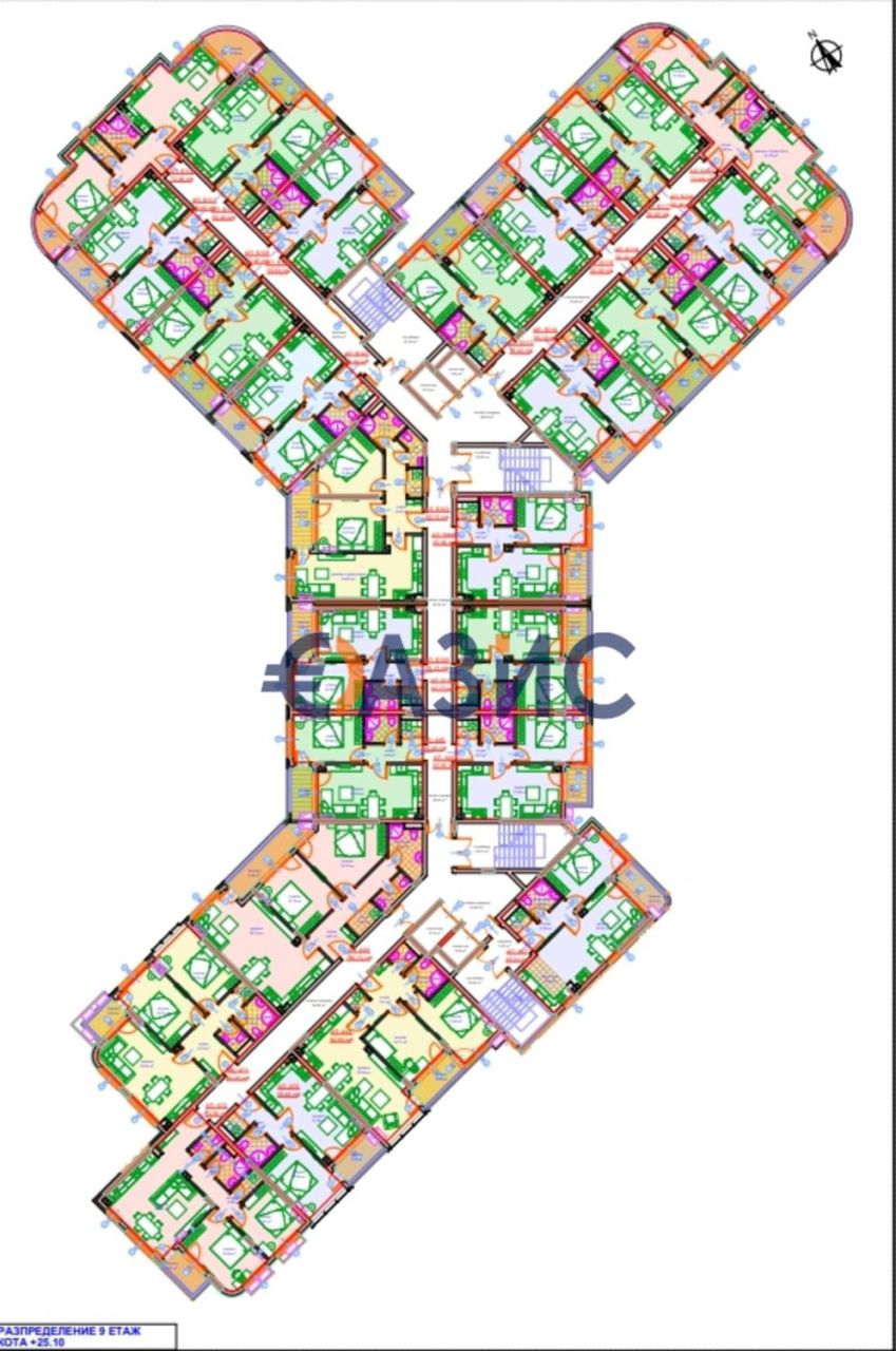 Апартаменты в Бургасе, Болгария, 67.2 м² - фото 16