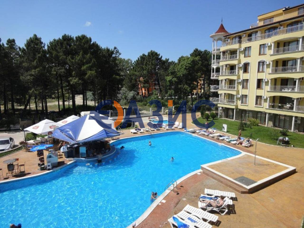 Апартаменты на Солнечном берегу, Болгария, 51 м² - фото 16