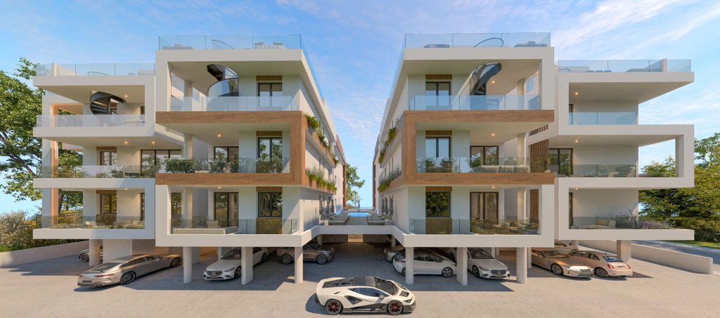 Апартаменты в Ларнаке, Кипр, 96.6 м² - фото 14