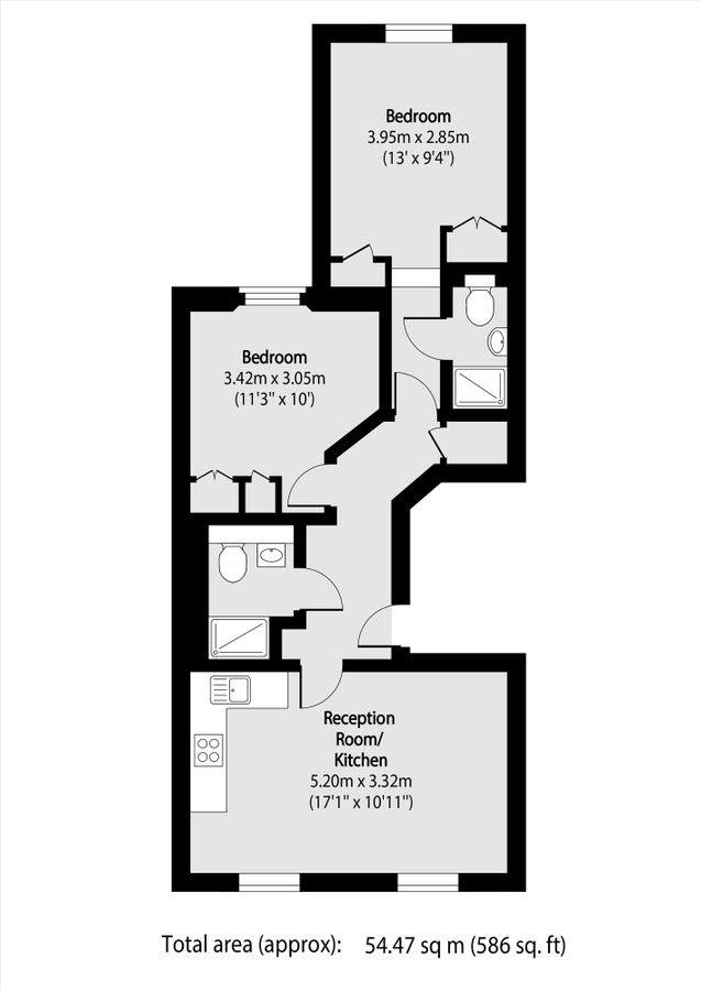 Квартира в Лондоне, Великобритания, 54 м² - фото 6