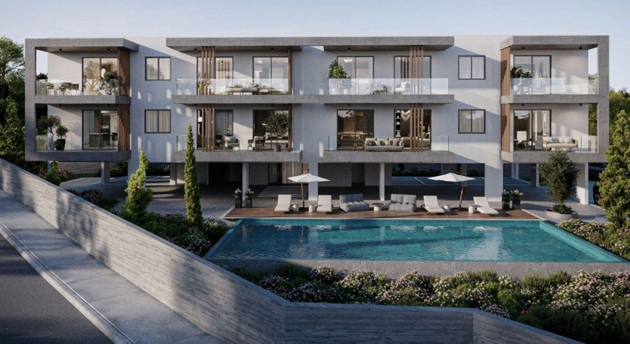 Апартаменты в Пафосе, Кипр, 93 м² - фото 1