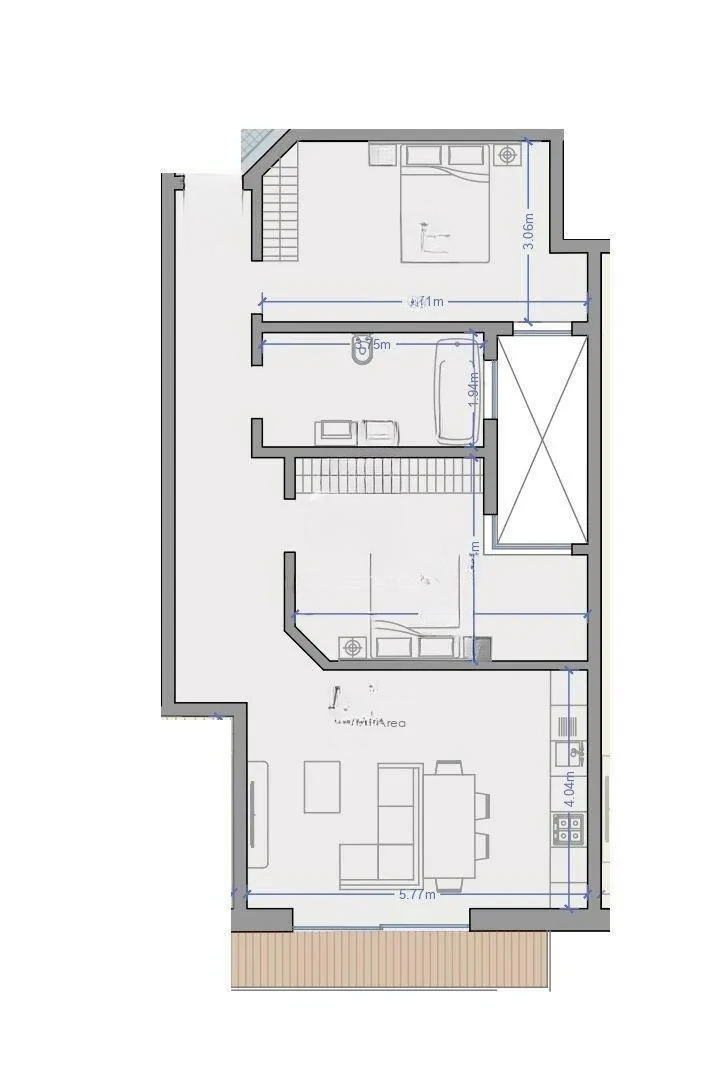 Квартира в Сан-Лоренце, Мальта, 89 м² - фото 6