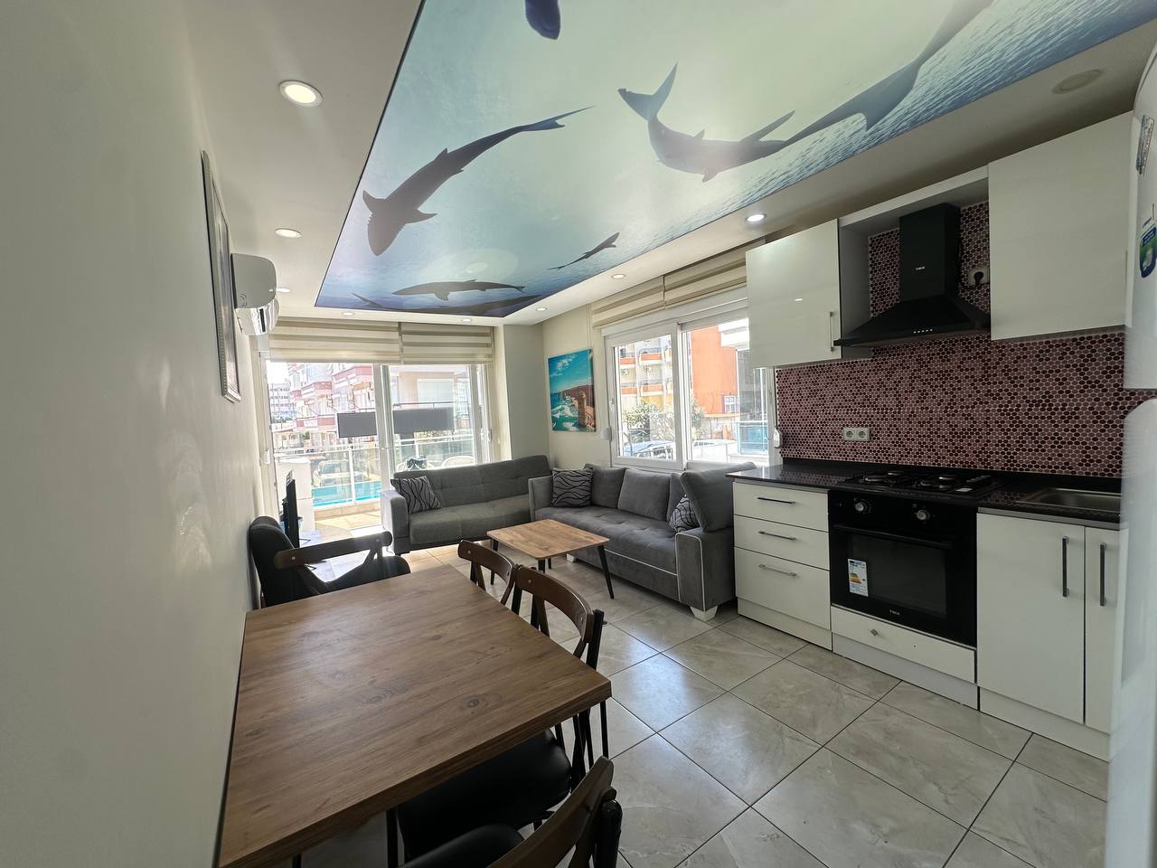 Апартаменты в Алании, Турция, 50 м² - фото 2