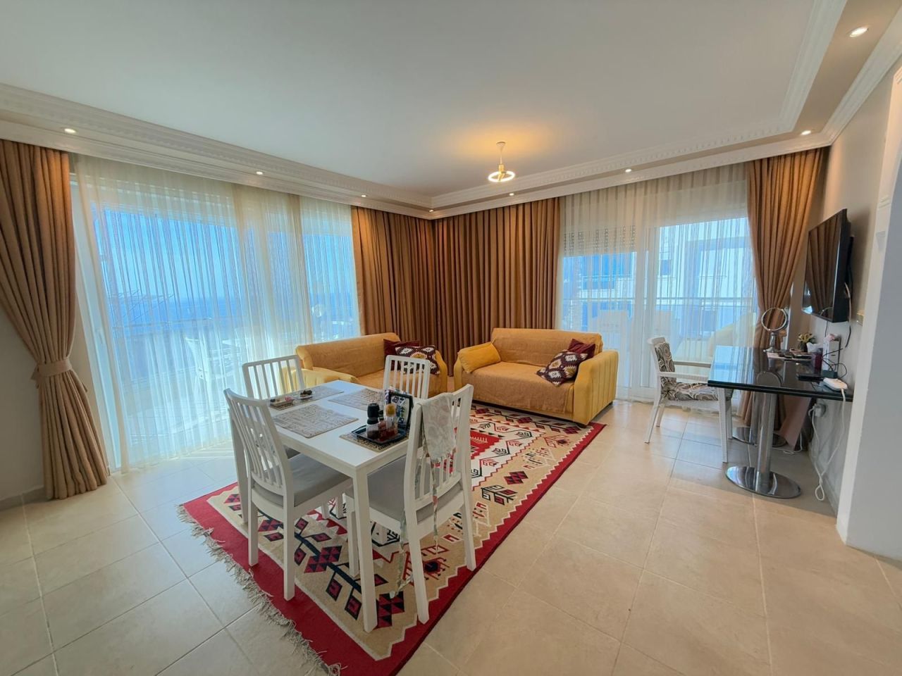 Апартаменты в Алании, Турция, 110 м² - фото 19