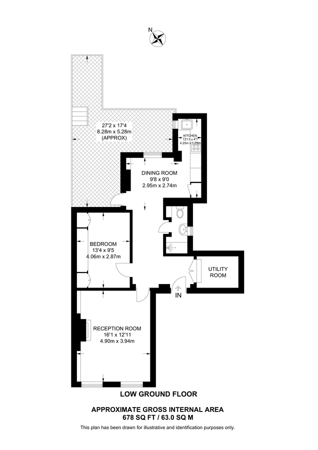 Квартира в Лондоне, Великобритания, 63 м² - фото 12