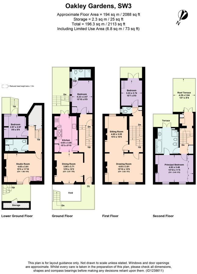 Квартира в Лондоне, Великобритания, 194 м² - фото 17