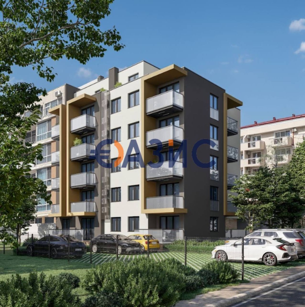 Апартаменты на Солнечном берегу, Болгария, 41.9 м² - фото 1