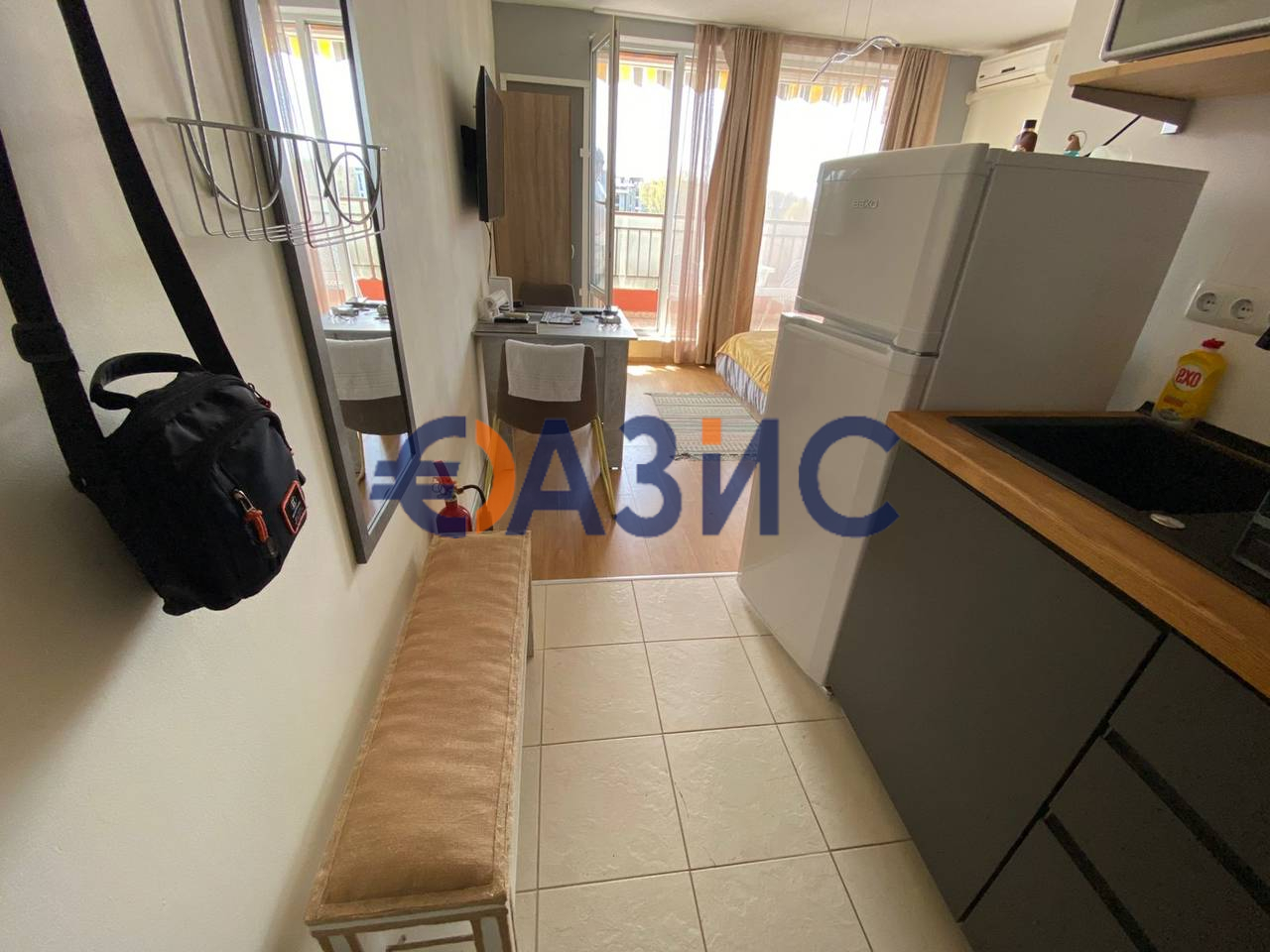 Апартаменты на Солнечном берегу, Болгария, 36.3 м² - фото 2