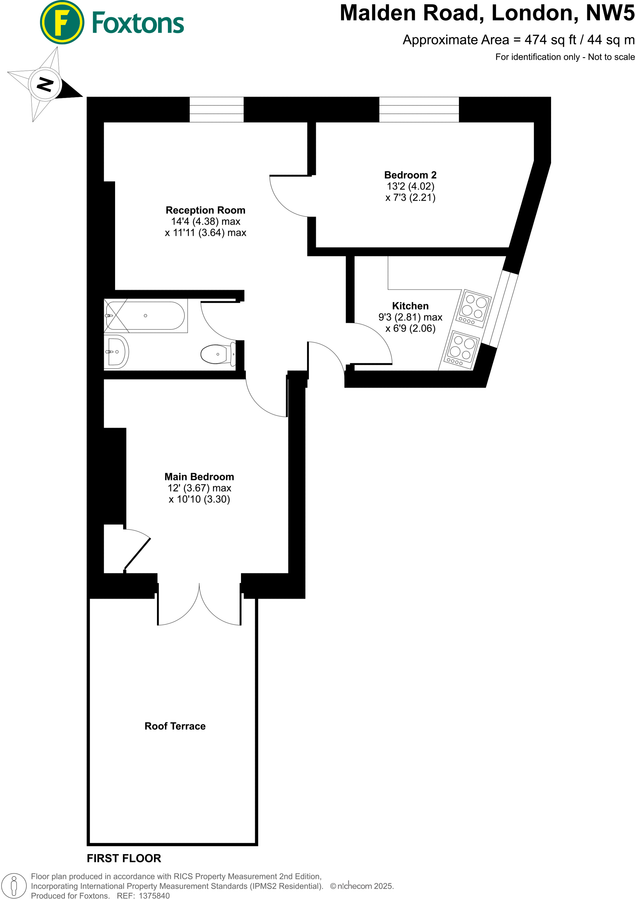Квартира в Лондоне, Великобритания, 44 м² - фото 6