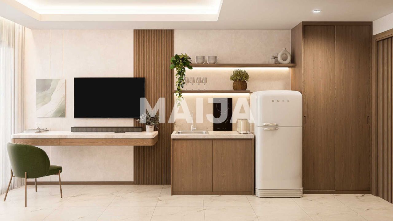 Апартаменты в Паттайе, Таиланд, 22.78 м² - фото 3