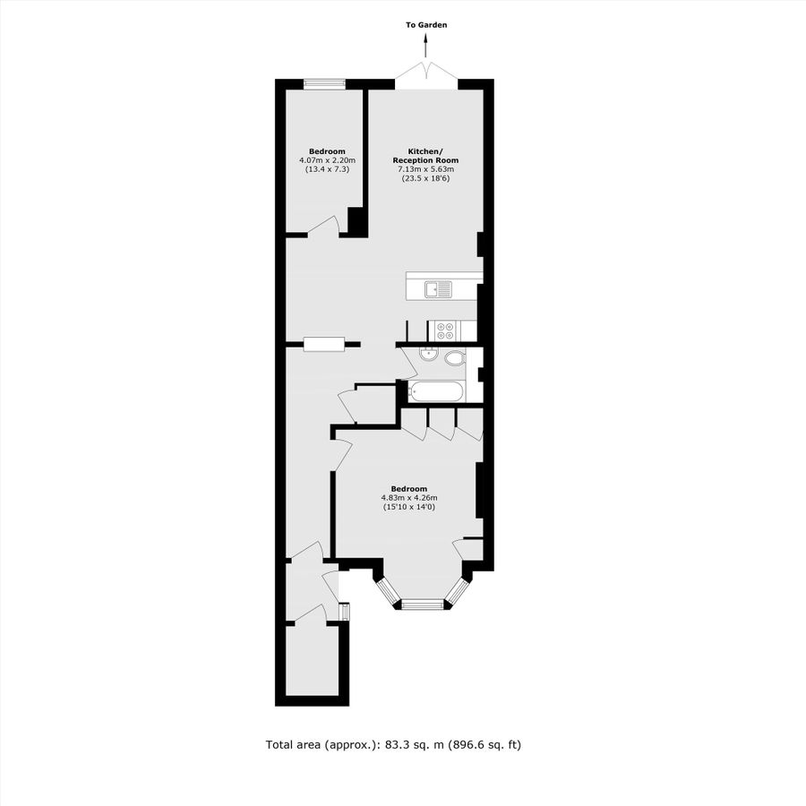 Квартира в Лондоне, Великобритания, 83 м² - фото 6