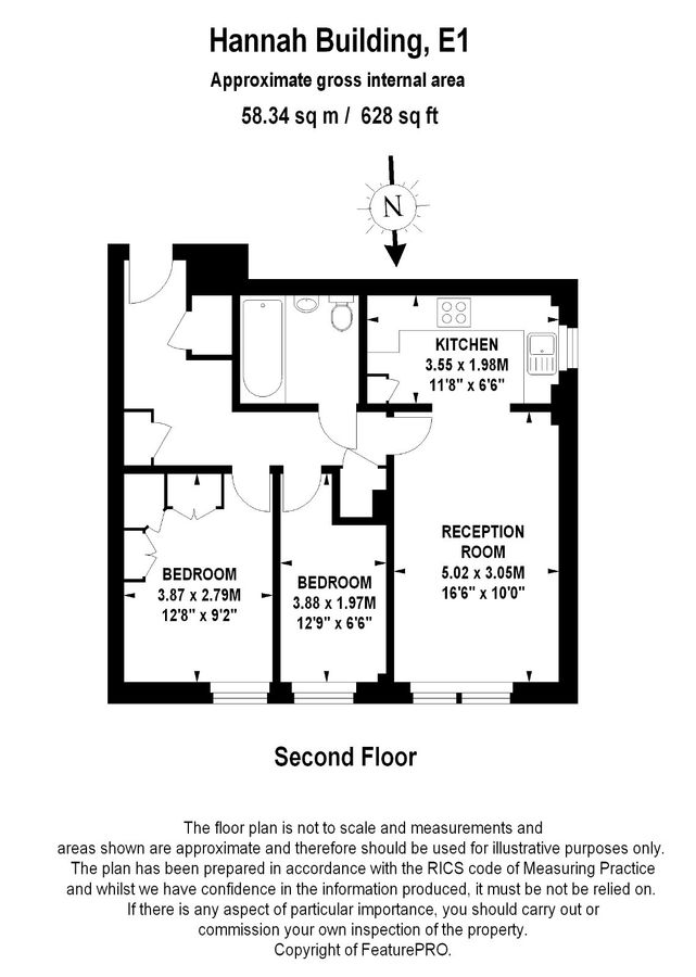 Квартира в Лондоне, Великобритания, 58 м² - фото 7