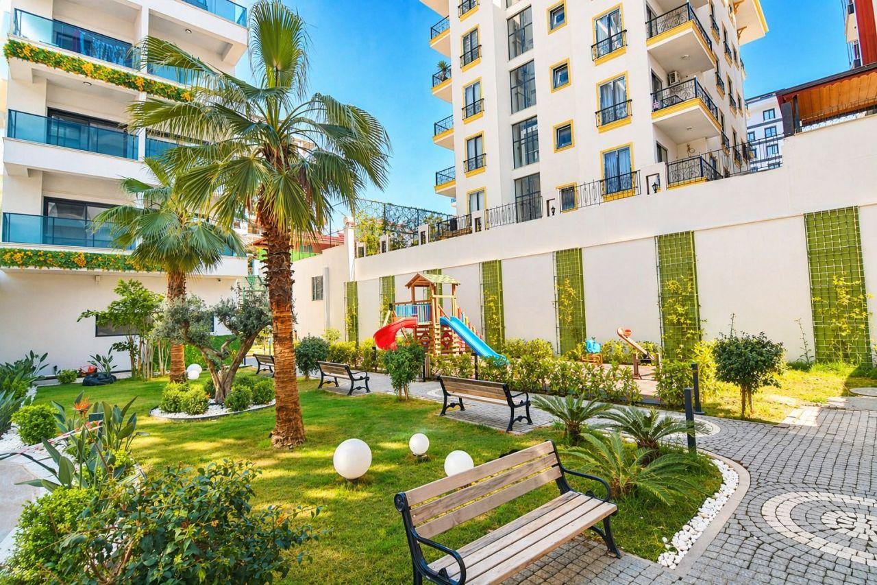 Апартаменты в Алании, Турция, 50 м² - фото 17