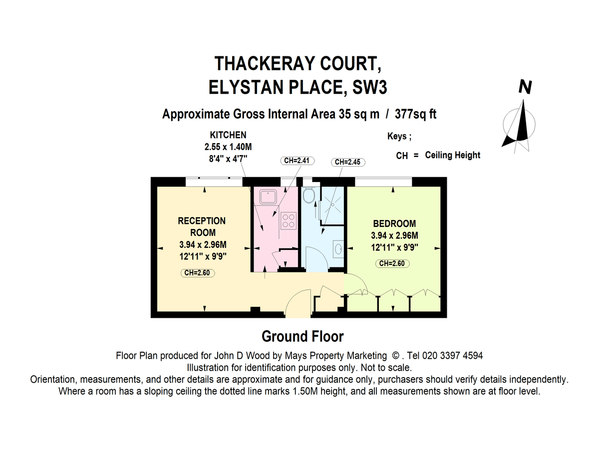 Квартира в Лондоне, Великобритания, 35 м² - фото 9