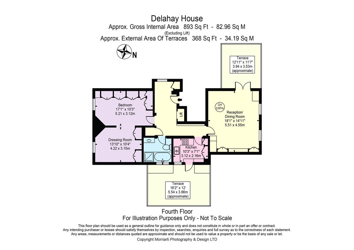 Квартира в Лондоне, Великобритания, 78 м² - фото 12