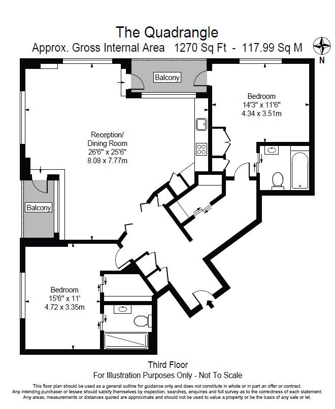 Квартира в Лондоне, Великобритания, 129 м² - фото 15