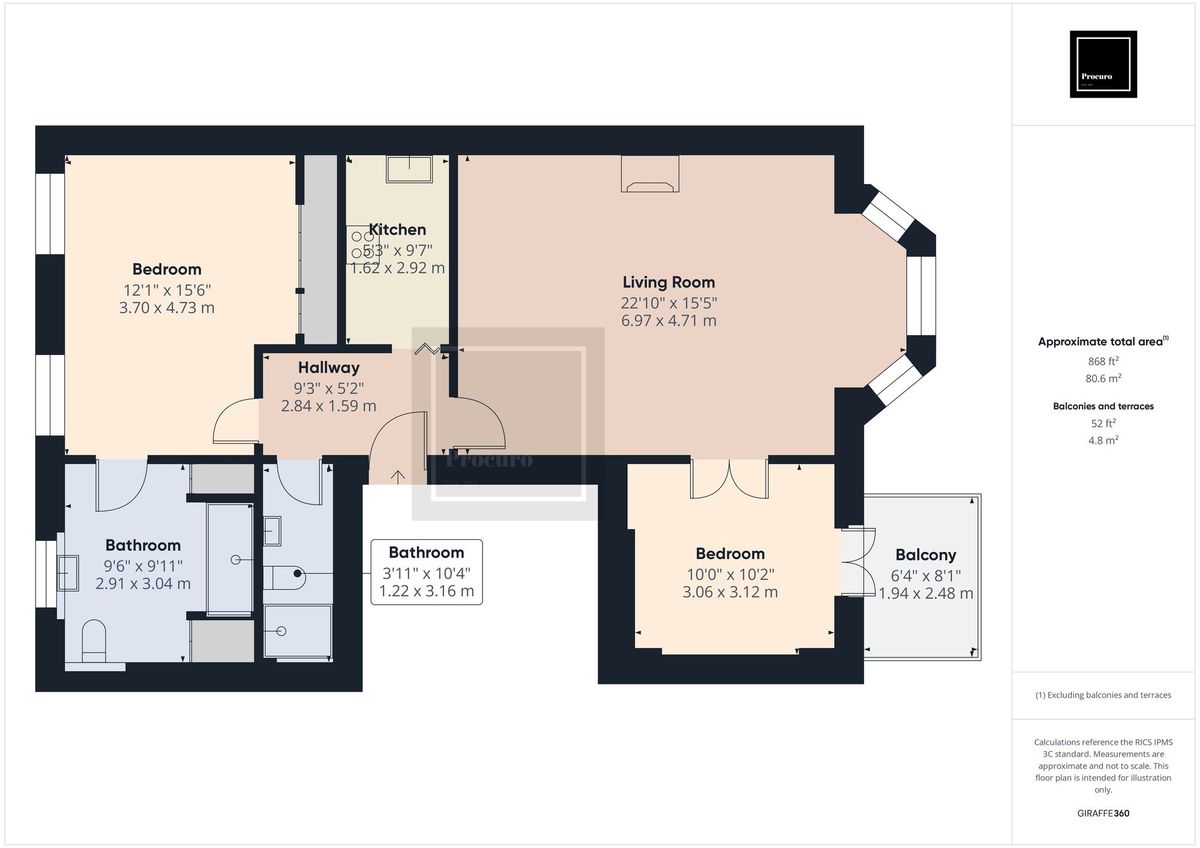 Квартира в Лондоне, Великобритания, 81 м² - фото 16