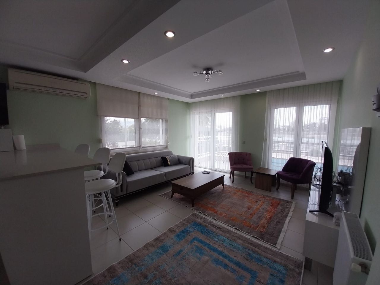 Квартира в Анталии, Турция, 55 м² - фото 9