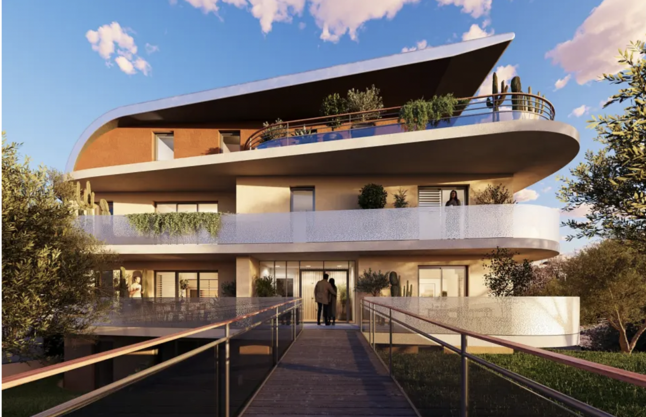 Апартаменты в Вильнёв-Лубе, Франция, 46 м² - фото 1