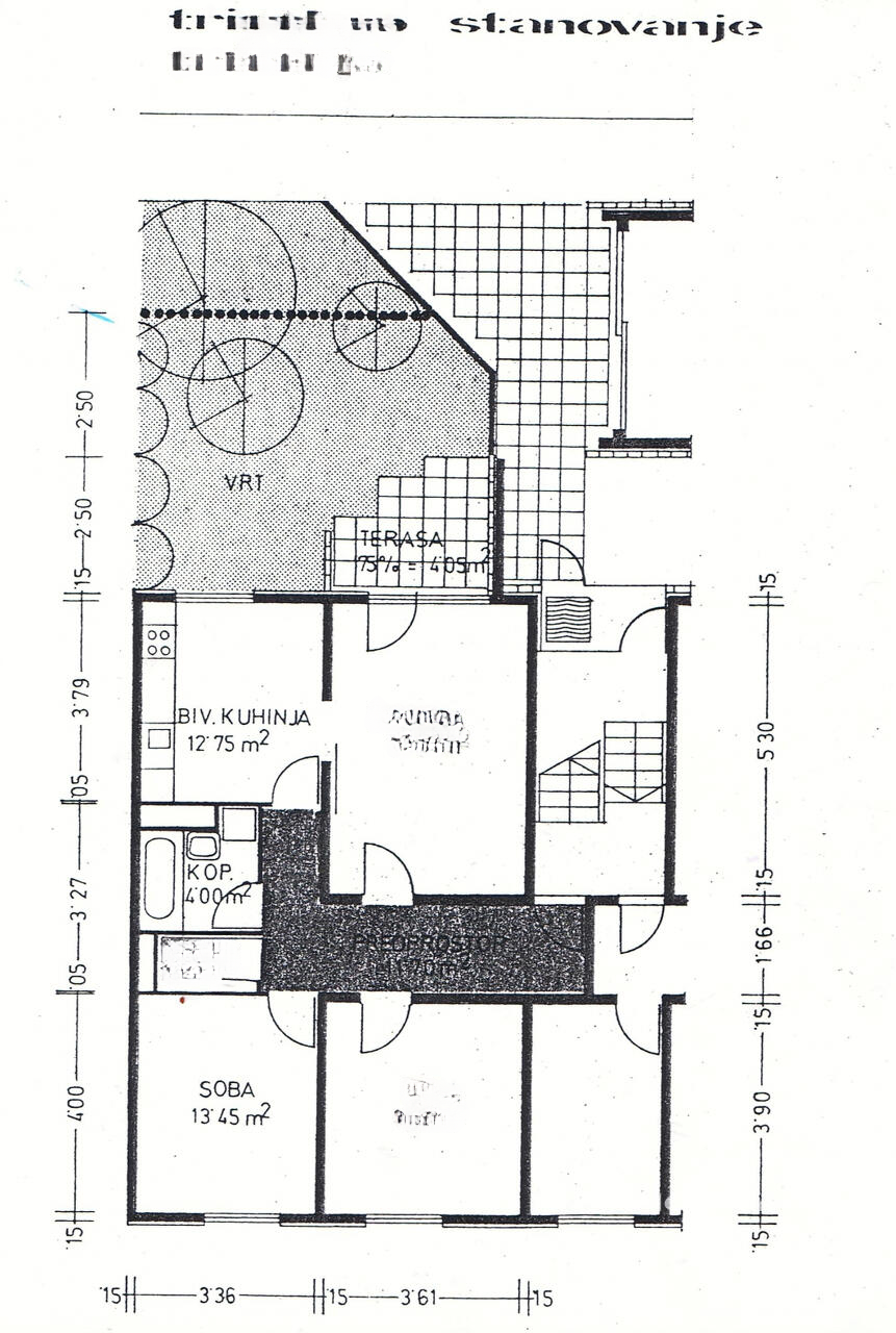 Квартира в Любляне, Словения, 78 м² - фото 1