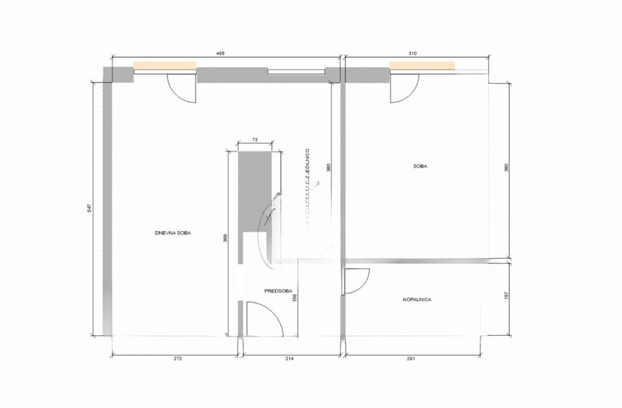 Квартира в Любляне, Словения, 42 м² - фото 1