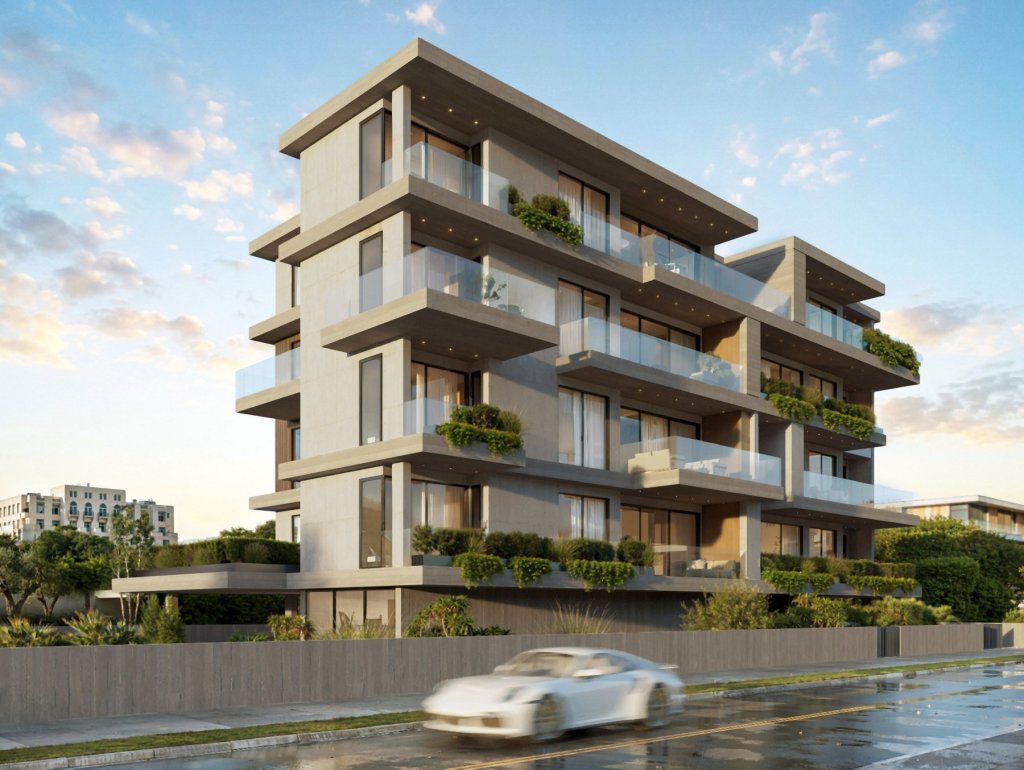 Апартаменты в Пафосе, Кипр, 92 м² - фото 2