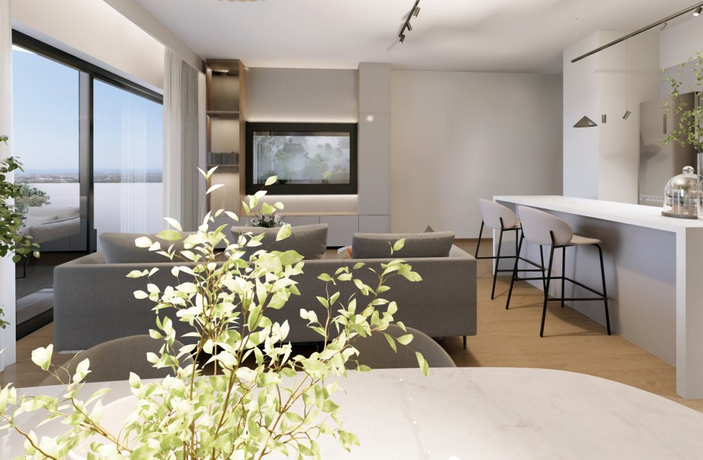 Апартаменты в Пафосе, Кипр, 120.6 м² - фото 6