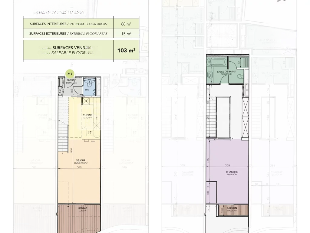 Квартира в Ла-Кондамине, Монако, 103 м² - фото 8