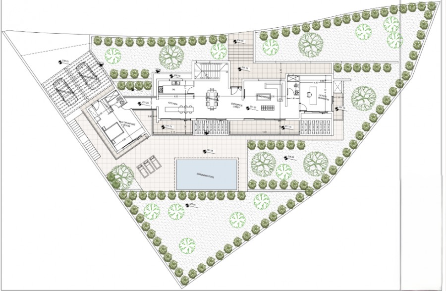 Вилла в Пафосе, Кипр, 463 м² - фото 11