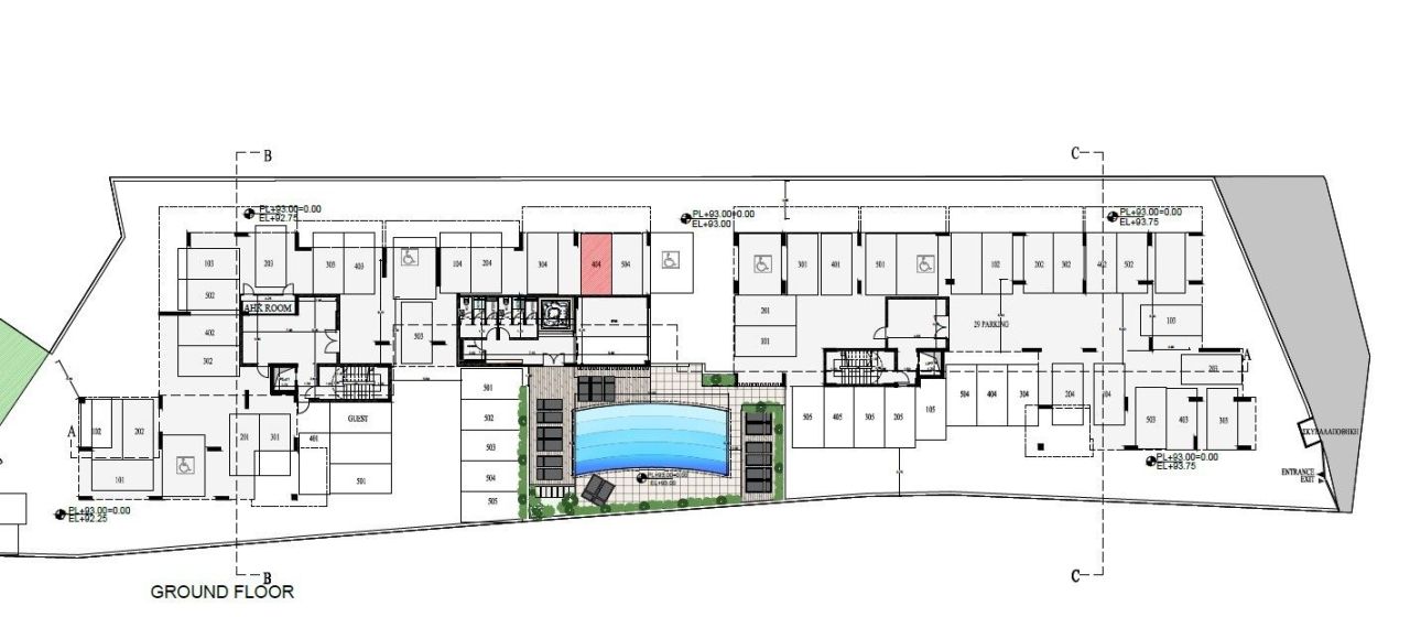Апартаменты в Пафосе, Кипр, 65 м² - фото 12
