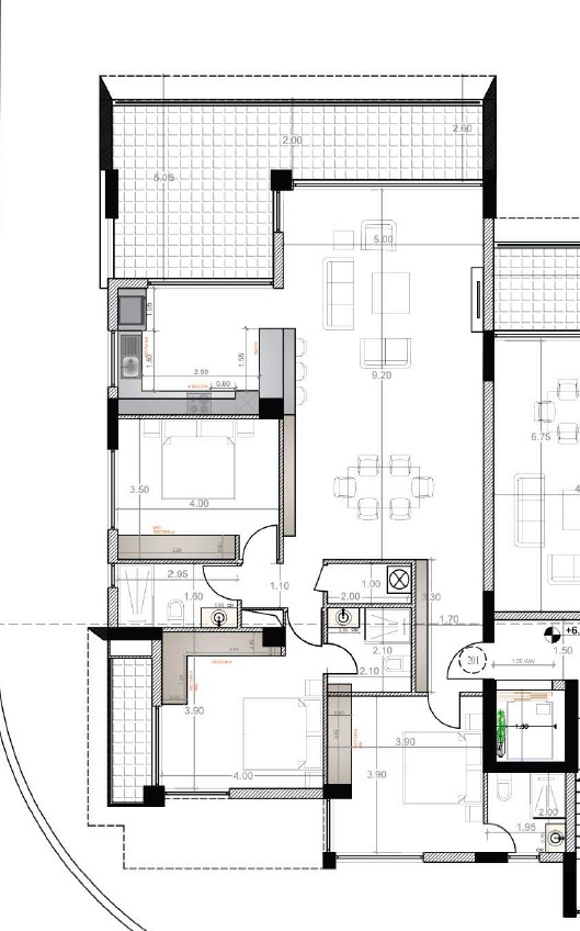 Апартаменты в Пафосе, Кипр, 181 м² - фото 17