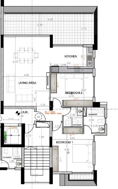 Апартаменты в Пафосе, Кипр, 122 м² - фото 17