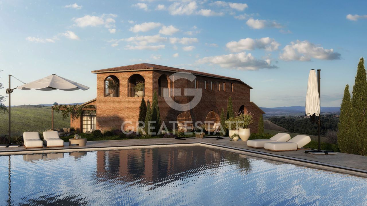 Дом Monteroni d'Arbia, Италия, 1 400 м² - фото 1