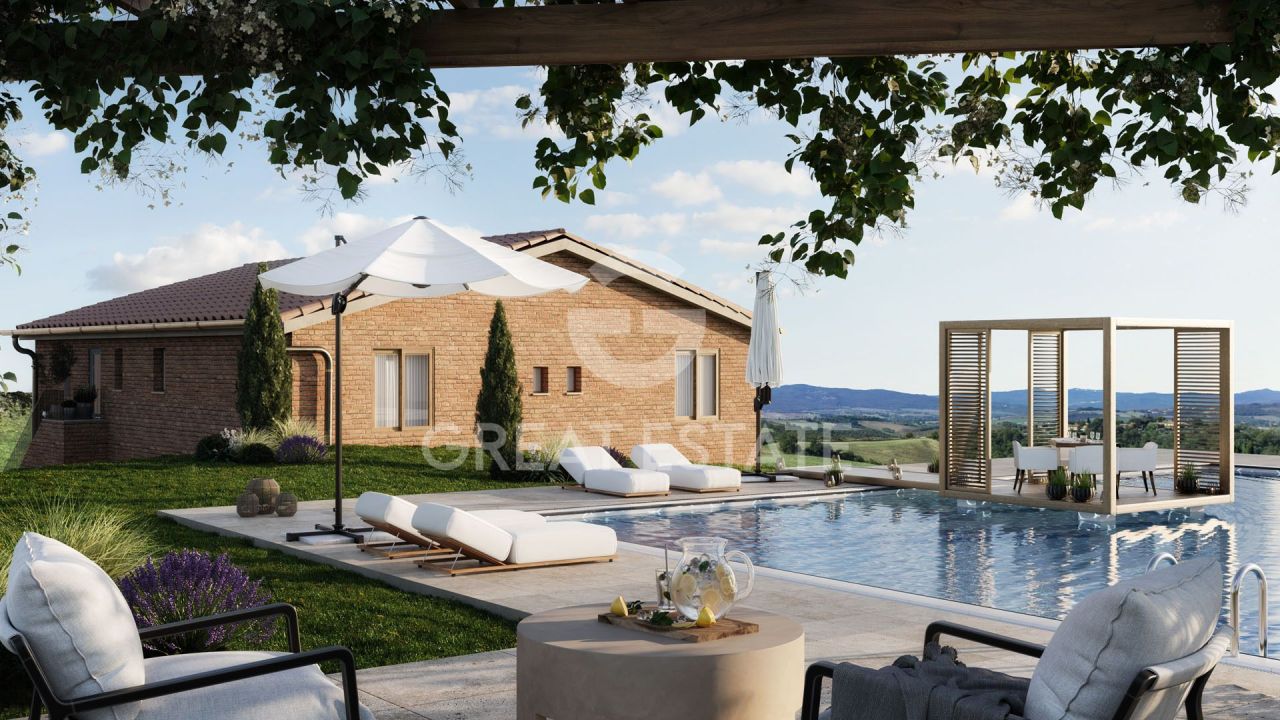 Дом Monteroni d'Arbia, Италия, 1 400 м² - фото 3