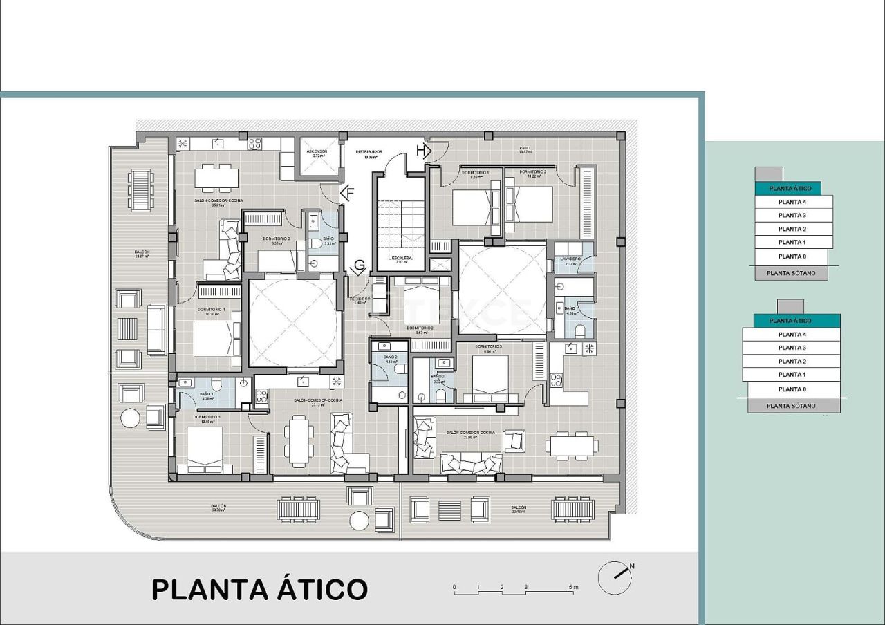 Апартаменты в Торревьехе, Испания, 61 м² - фото 13