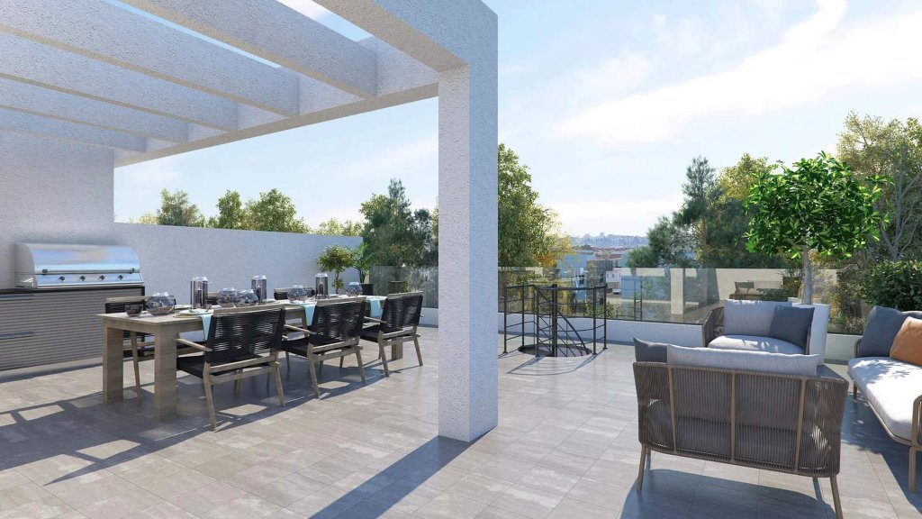 Апартаменты в Ларнаке, Кипр, 91 м² - фото 5