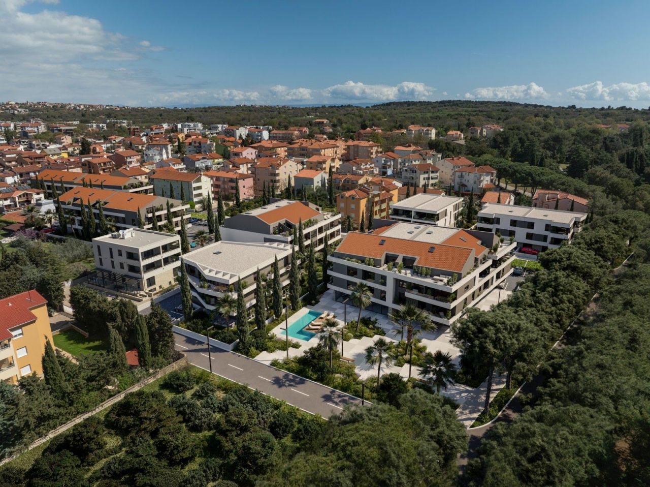 Квартира в Медулине, Хорватия, 62.57 м² - фото 2