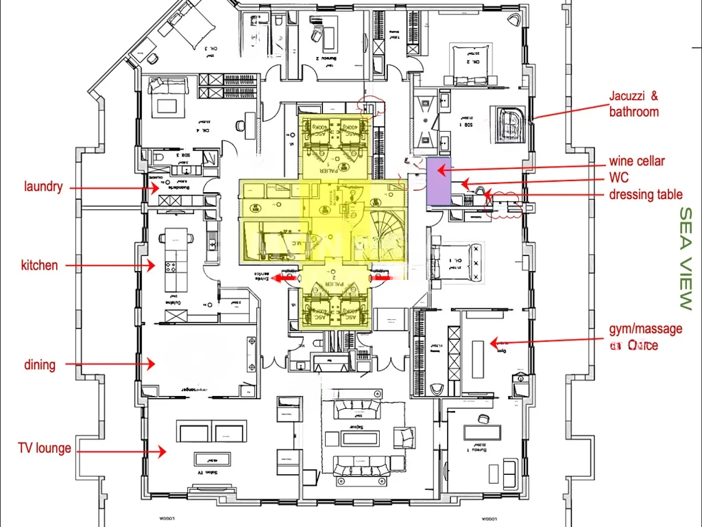 Квартира в Фонвьее, Монако, 750 м² - фото 13