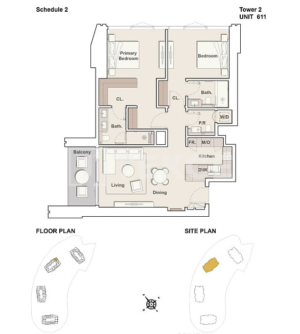 Апартаменты в Дубае, ОАЭ, 114 м² - фото 18