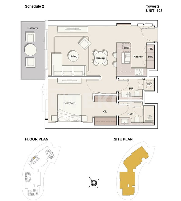 Апартаменты в Дубае, ОАЭ, 114 м² - фото 19