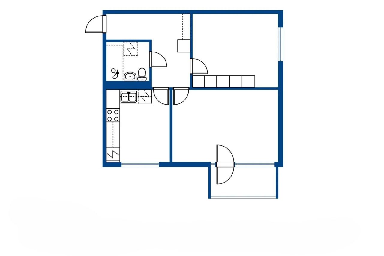 Квартира в Коуволе, Финляндия, 58.5 м² - фото 2
