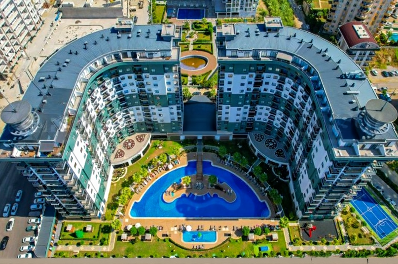 Апартаменты в Алании, Турция, 55 м² - фото 1