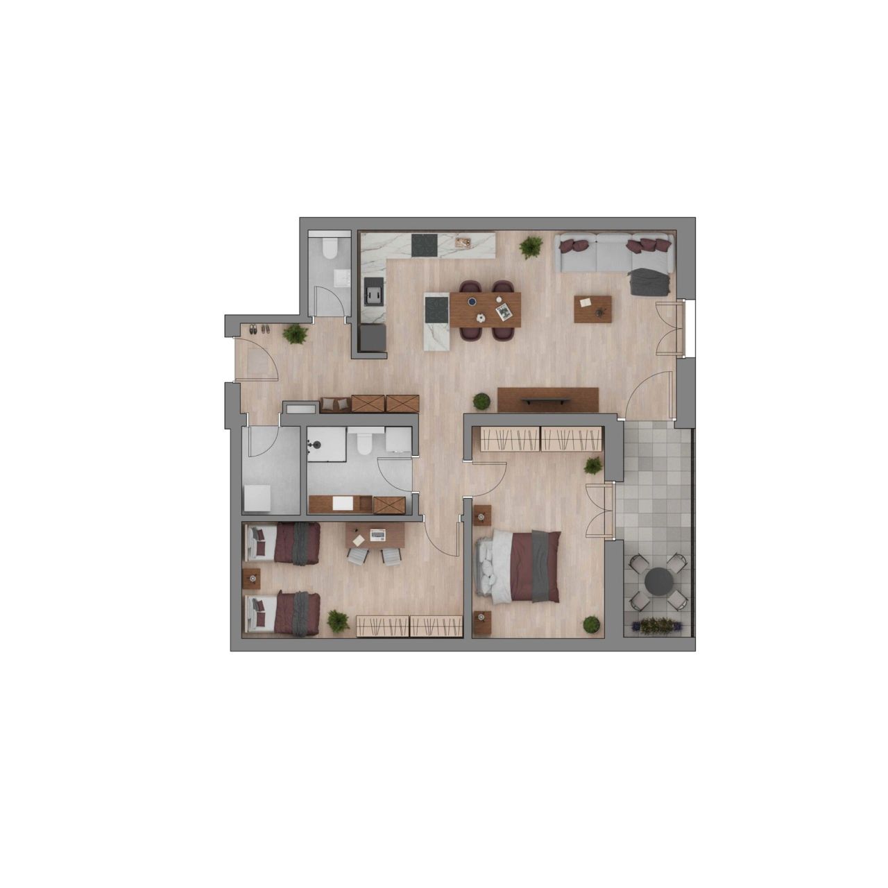 Апартаменты в Випаве, Словения, 85.5 м² - фото 2