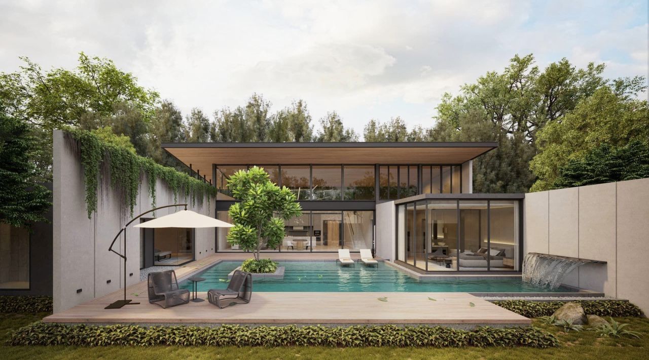 Вилла на пляже Банг Тао, Таиланд, 528 м² - фото 1