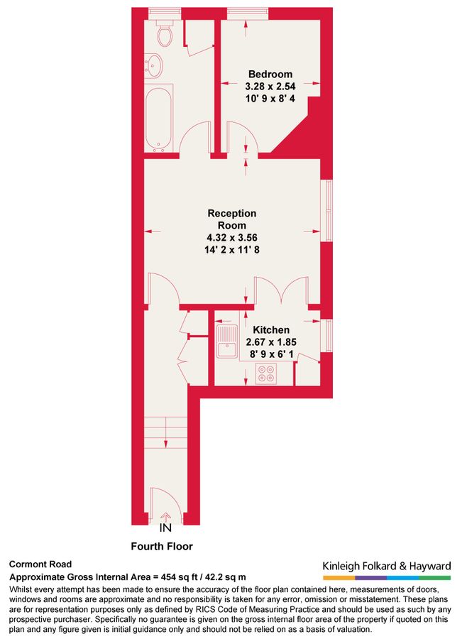 Квартира в Лондоне, Великобритания, 42 м² - фото 4