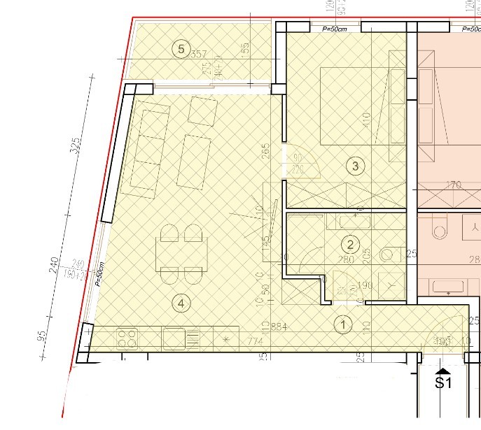 Квартира в Медулине, Хорватия, 50.33 м² - фото 5