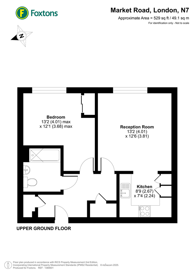 Квартира в Лондоне, Великобритания, 49 м² - фото 7