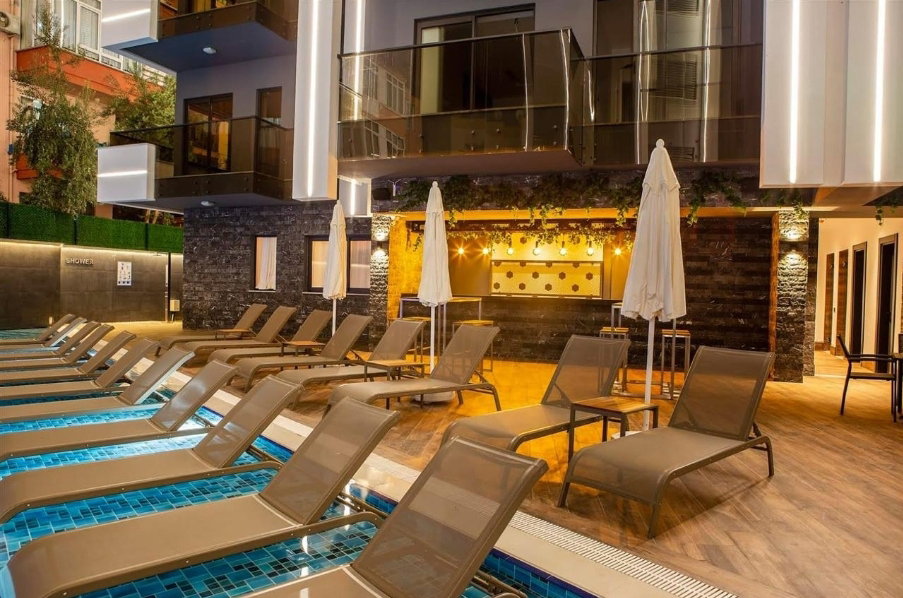 Апартаменты в Алании, Турция, 58 м² - фото 15